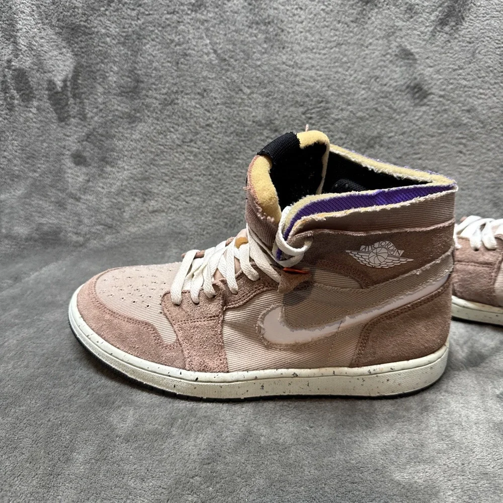 Air Jordan 1 Zoom Air‎ Comfort High Fossil Stone Size 10 Men's Basketball